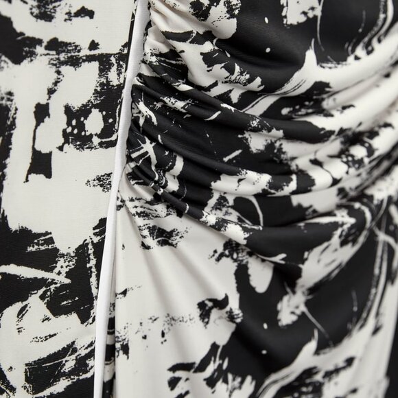 BRAND NEW ZARA PRINTED ASYMMETRIC DRESS - Picture 6 of 6